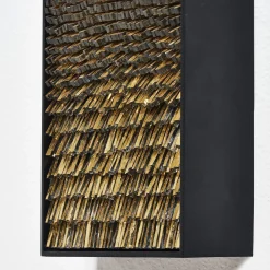 CaCO3 Studio Movimento N256 Pannello Decorativo In Vetro Oro><noscript><img width=