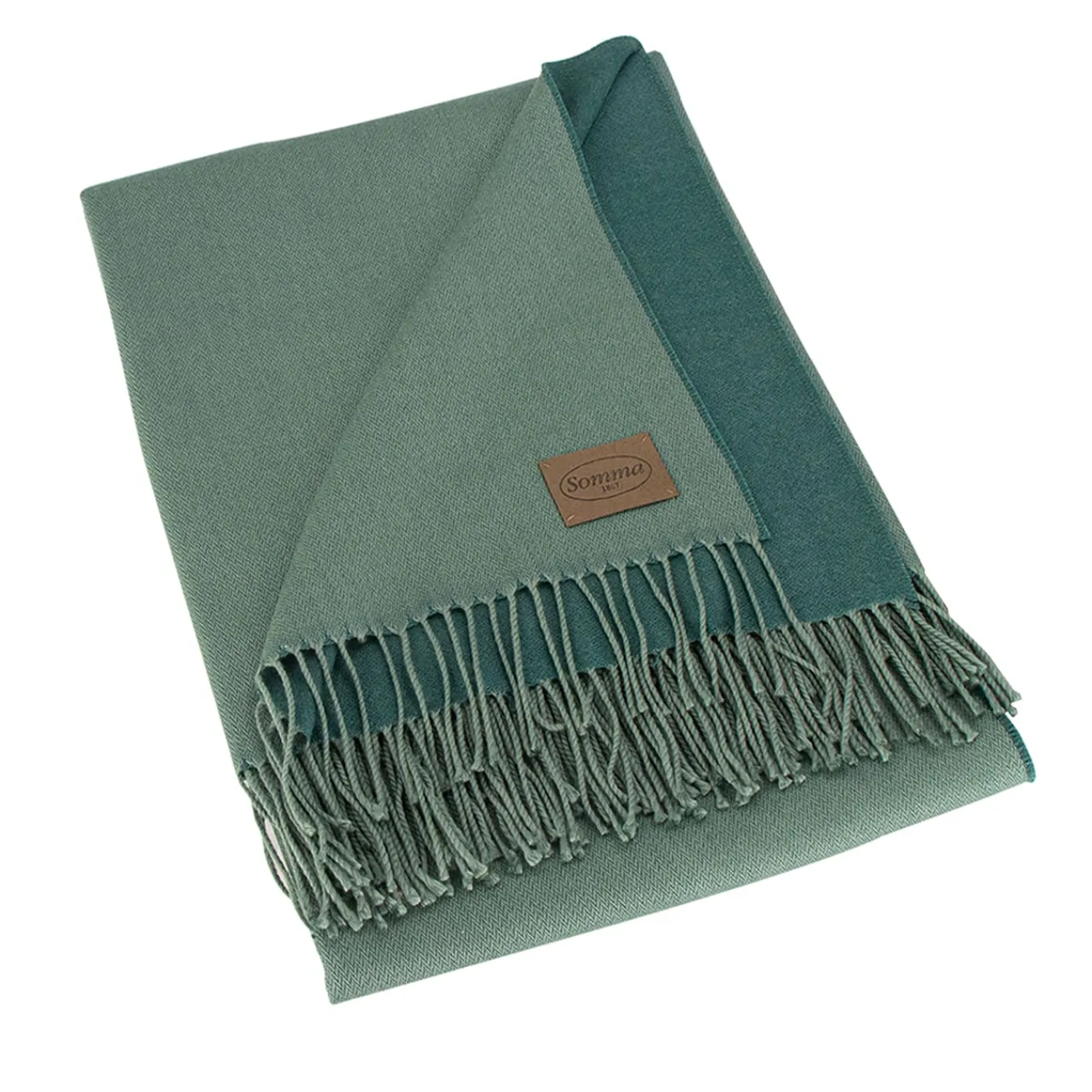 Somma 1867 N. Leida Plaid verde> Coperte