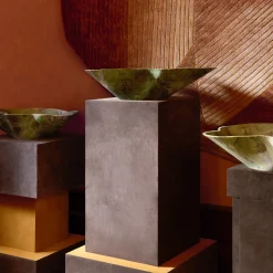 Kreoo Nabhi Collection Lavabo Bowl N.1 in Artik Green><noscript><img width=