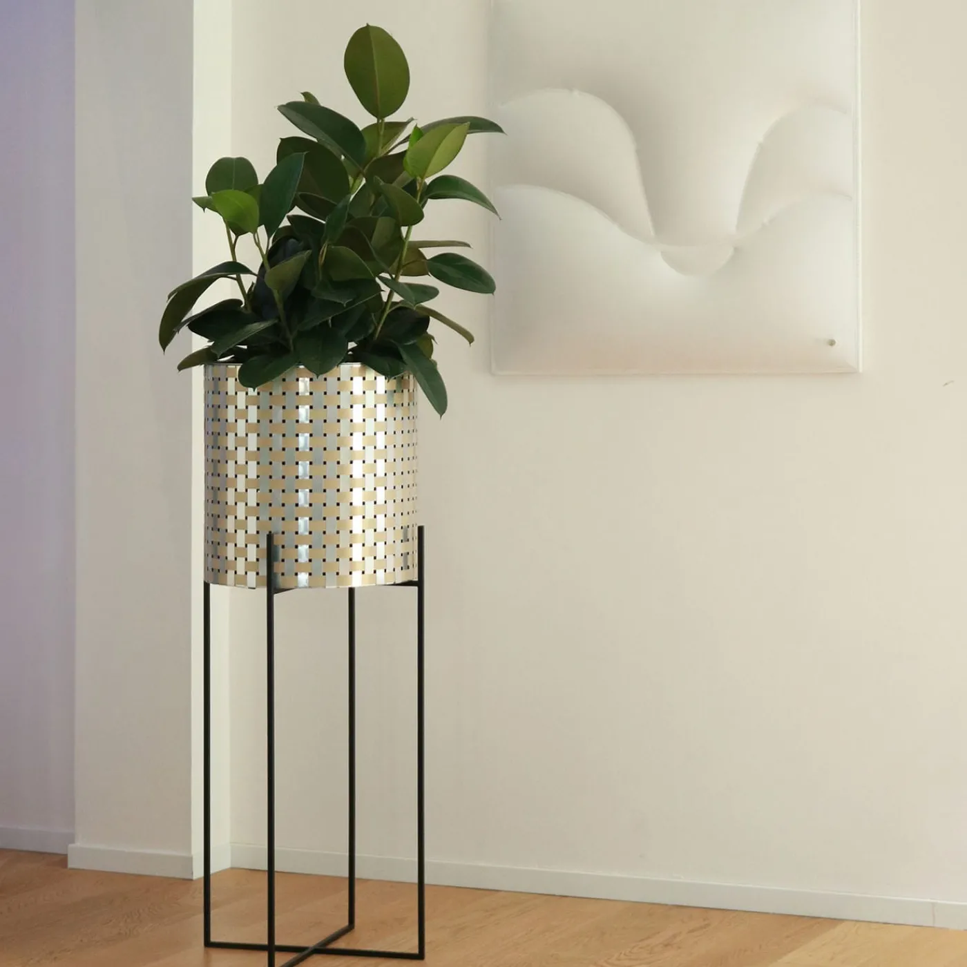 Splot Design Nexum Ottico 80 Oro Chachepot> Cachepot E Portavasi