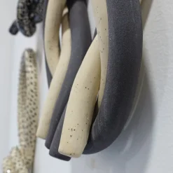 Alice Del Ferraro Nodo Murale, decorazione murale beige e marrone> Sculture Da Parete