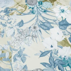 Grand Tour by Vito Nesta Notti D'Oriente Plaid in velluto con rami fiori e paesaggi><noscript><img width=