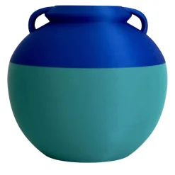 Pop Pot Numa Pompilio L Anfora bicolore verde e blu #1> Anfore
