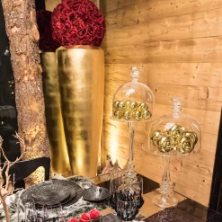 VGnewtrend Obice - Vaso grande d'oro><noscript><img width=