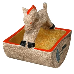 Mazzotti 1903 Oggetto Decorativo Futuristico Cestino Cavalluccio in Ceramica> Statuine