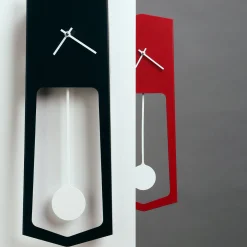 Rosanna Contadini Orologio a pendolo da parete AIKA in acciaio nero> Orologi