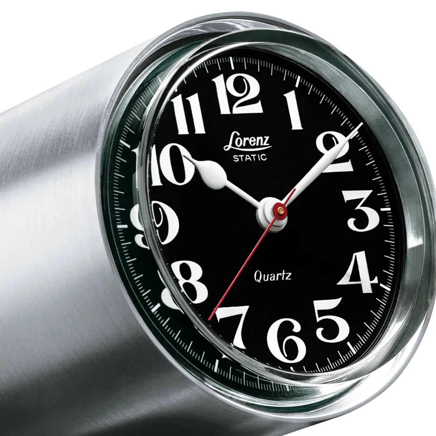 Lorenz Static Orologio da tavolo in argento statico di Richard Sapper> Orologi