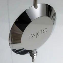 Teckell Orologio Takto Adagio 03 in marmo bianco e vetro><noscript><img width=