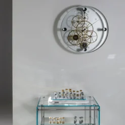 Teckell Orologio Takto Presto 02 in Acciaio e Vetro Bianco><noscript><img width=