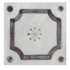 Cerasarda Ot Budoni Plum Set di 24 piastrelle quadrate> Piastrelle E Pavimenti