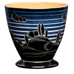 Rometti Paesaggio Umbro Vaso in ceramica fatto a mano> Vasi Decorativi