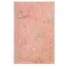 Porte Italia Pannello Bellini in Bambù Rosa con Motivo Chinoiserie> Pannelli Decorativi