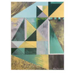 Meccani Design Pannello da parete Geometrie Tre di Mascia Meccani 2019> Pannelli Decorativi