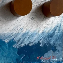 Meccani Design Pannello decorativo e appendiabiti da parete Orizzonti di Mascia Meccani><noscript><img width=