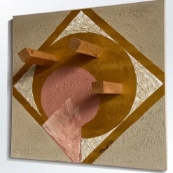 Meccani Design Pannello decorativo e appendiabiti da parete Eclissi di Mascia Meccani> Sculture Da Parete