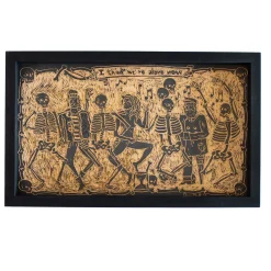 Clara Holt Pannello decorativo I Think We Are Alone Now Grès> Pannelli Decorativi