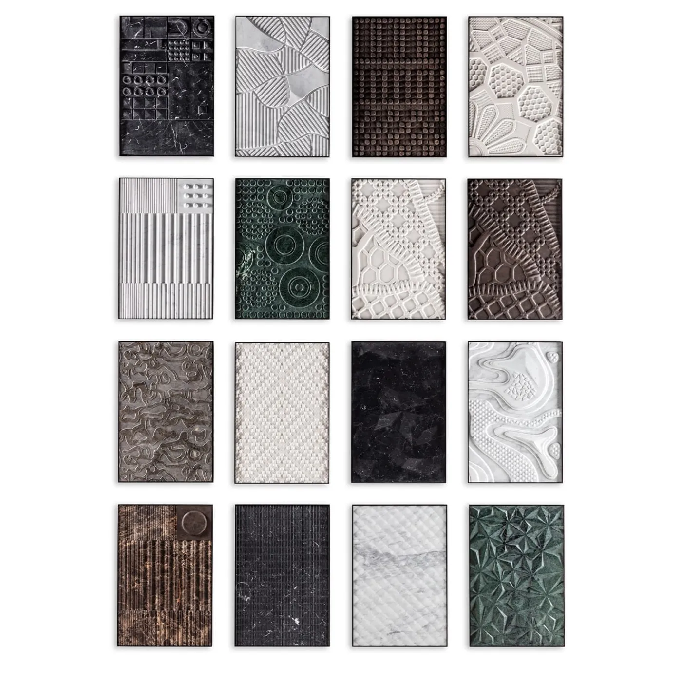 Lithea Pannello decorativo in marmo Marquinia nero Imbrex> Pannelli Decorativi