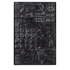 Lithea Pannello decorativo in marmo Marquinia nero Tracce> Pannelli Decorativi