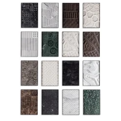 Lithea Pannello decorativo in marmo Carrara bianco Terre Arate><noscript><img width=