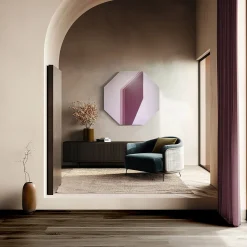 Elona Izrailova Pannello Decorativo Ottagonale Satisfaction Rosa><noscript><img width=