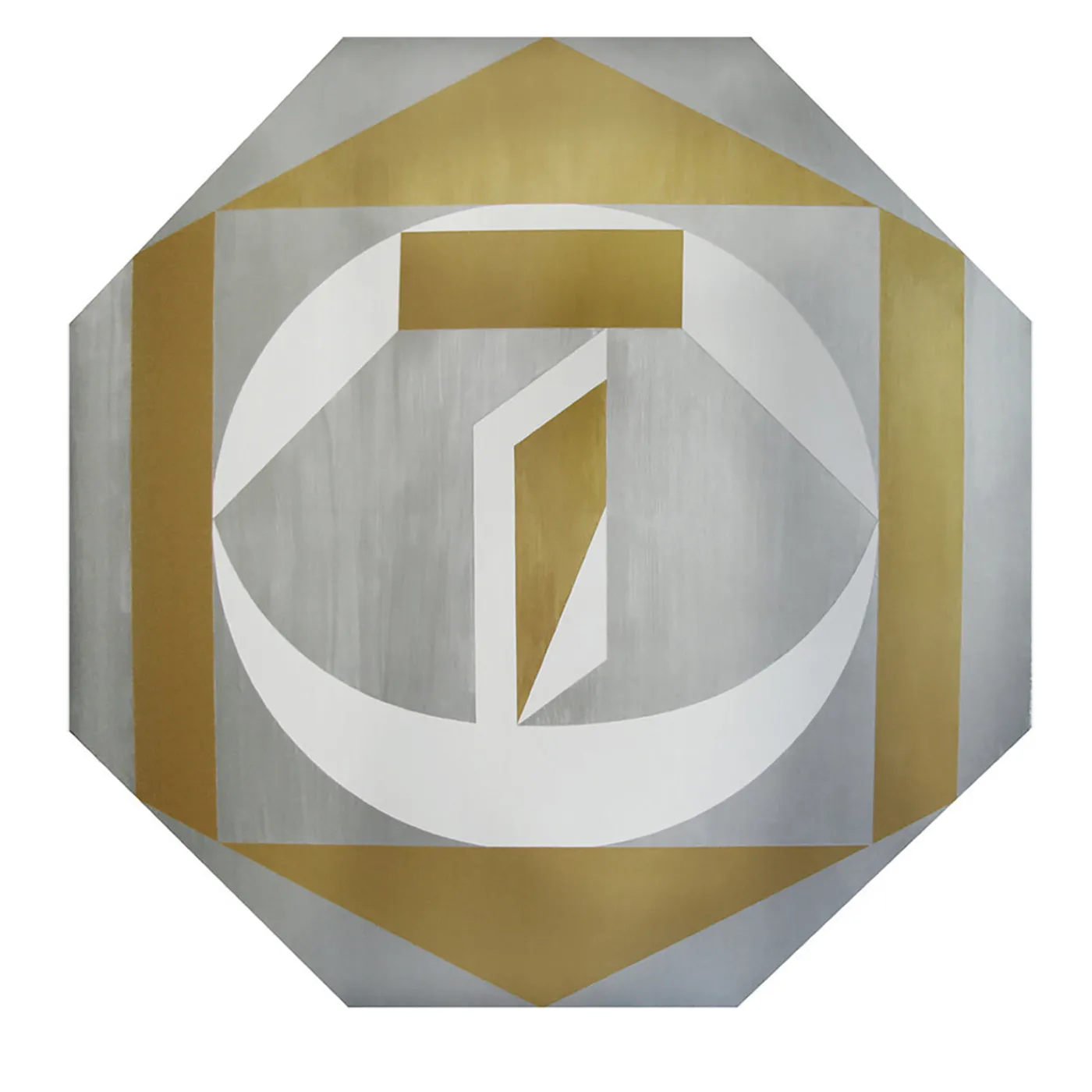 Elona Izrailova Pannello Decorativo Ottagonale Love Argento> Pannelli Decorativi