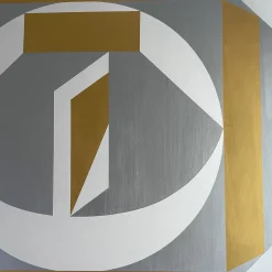 Elona Izrailova Pannello Decorativo Ottagonale Love Argento><noscript><img width=