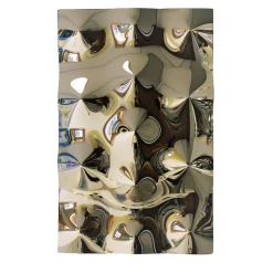 Esadesign Pannello Decorativo Rialto Bronze Mirror in Vetro colorato> Sculture Da Parete