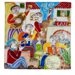 Ceramiche De Simone Pannello Jazz Band> Pannelli Decorativi