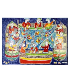 Ceramiche De Simone Pannello La Mattanza> Pannelli Decorativi