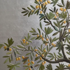 Cupioli Pannello strutturato in foglia d'argento L'Ulivo><noscript><img width=