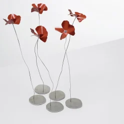 Opinion Ciatti Papavero Scultura alta di fiori rossi> Sculture Decorative