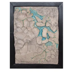 Todini Sculture Penetrazioni 2 Opere d'arte in ceramica ispirate alla terra> Pannelli Decorativi