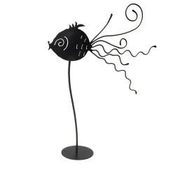 Idee del Fabbro Pesce Riccio Scultura> Statuine