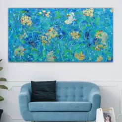 Elisabetta Milan Pesce rosso fortunato Pittura acrilica> Pannelli Decorativi