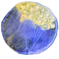 Giovanna La Falce Piastra decorativa Mercury> Piatti Decorativi