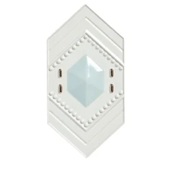 Bosa Piastrella di ceramica Enigma Bianco Lucido e Verde Vintage di Elena Salmistraro> Piastrelle E Pavimenti