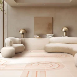 Francesco De Maio Piastrella Geometrie D’Ombra In Ceramica Rosa Cipria Motivo A Linee><noscript><img width=