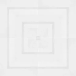 Francesco De Maio Piastrella Geometrie D’Ombra In Ceramica Bianca Motivo Quadrato> Piastrelle E Pavimenti