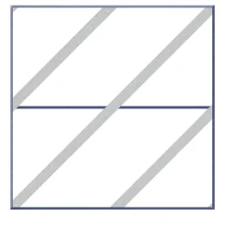 Francesco De Maio Piastrella Il Duomo In Ceramica Grigio Chiaro E Viola Motivo Geometrico> Piastrelle E Pavimenti