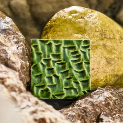 Bosa Piastrella Mino in ceramica verde foresta><noscript><img width=