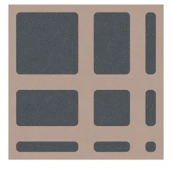 Romano Piastrelle in cemento tartan rosa e grigio> Piastrelle E Pavimenti