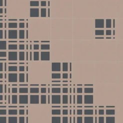 Romano Piastrelle in cemento tartan rosa e grigio><noscript><img width=