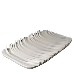 Bitossi Ceramiche Piatto Decorativo Bianco di Aldo Londi> Piatti Decorativi