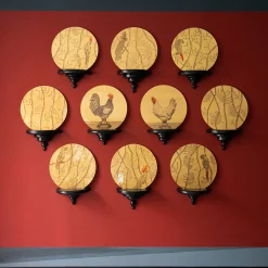 Stefania Dei Rossi Piatto Decorativo Foglie Oro> Piatti Decorativi