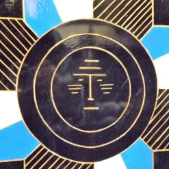 AV Metal Piatto decorativo in metallo Quattro Soli> Piatti Decorativi