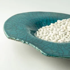 Design Center 1991 Piatto Decorativo Incanto Mediterraneo In Ceramica Blu Di Nino Basso> Centrotavola