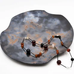 Design Center 1991 Piatto Decorativo Notte Stellata #2 in Ceramica di Nino Basso><noscript><img width=