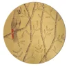 Stefania Dei Rossi Piatto Decorativo Pappagallo Soggetto IV Oro> Piatti Decorativi