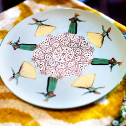 Les Ottomans Piatto in porcellana Costantinopoli 2> Piatti Decorativi