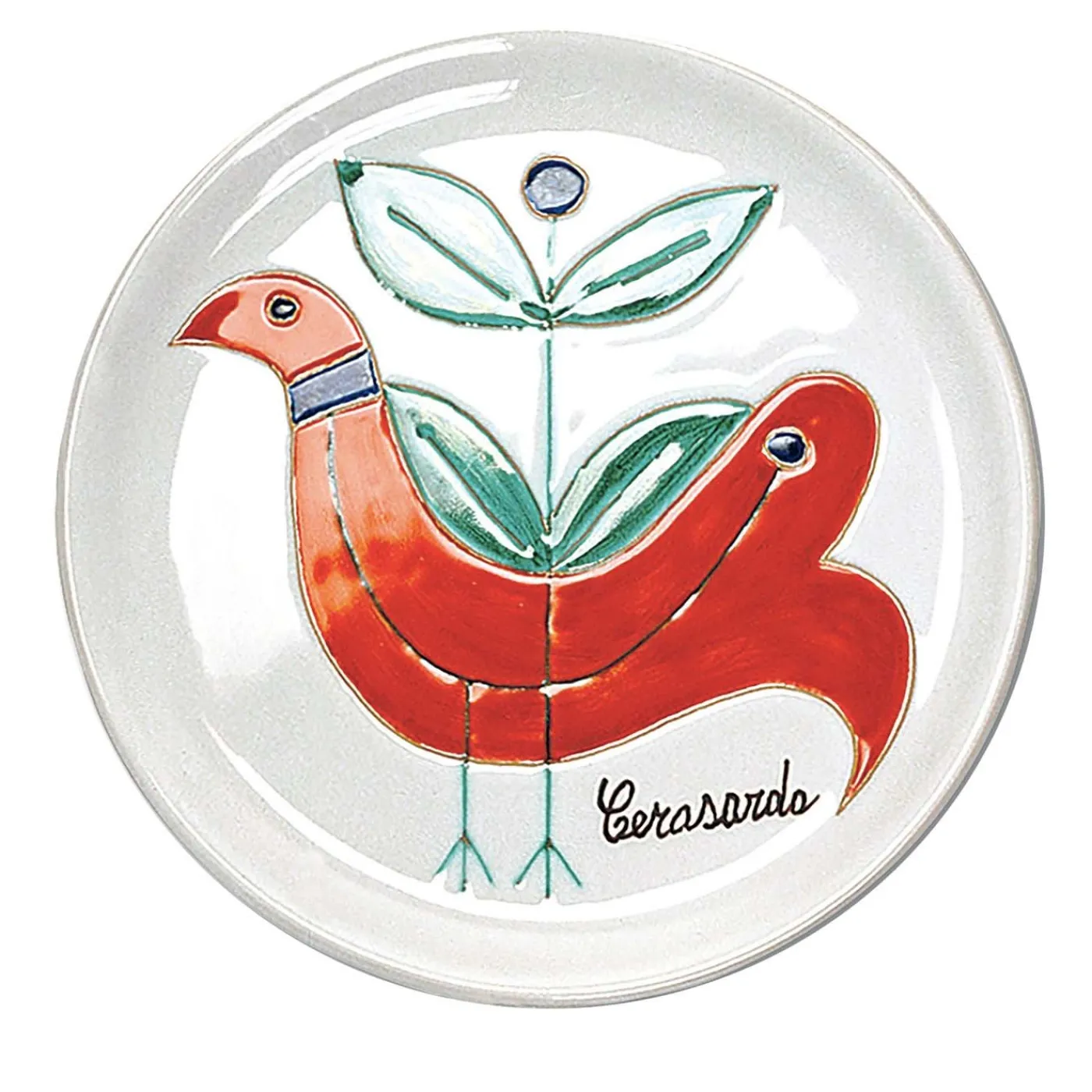 Cerasarda Piatto Le Pavoncelle #1> Piatti Decorativi